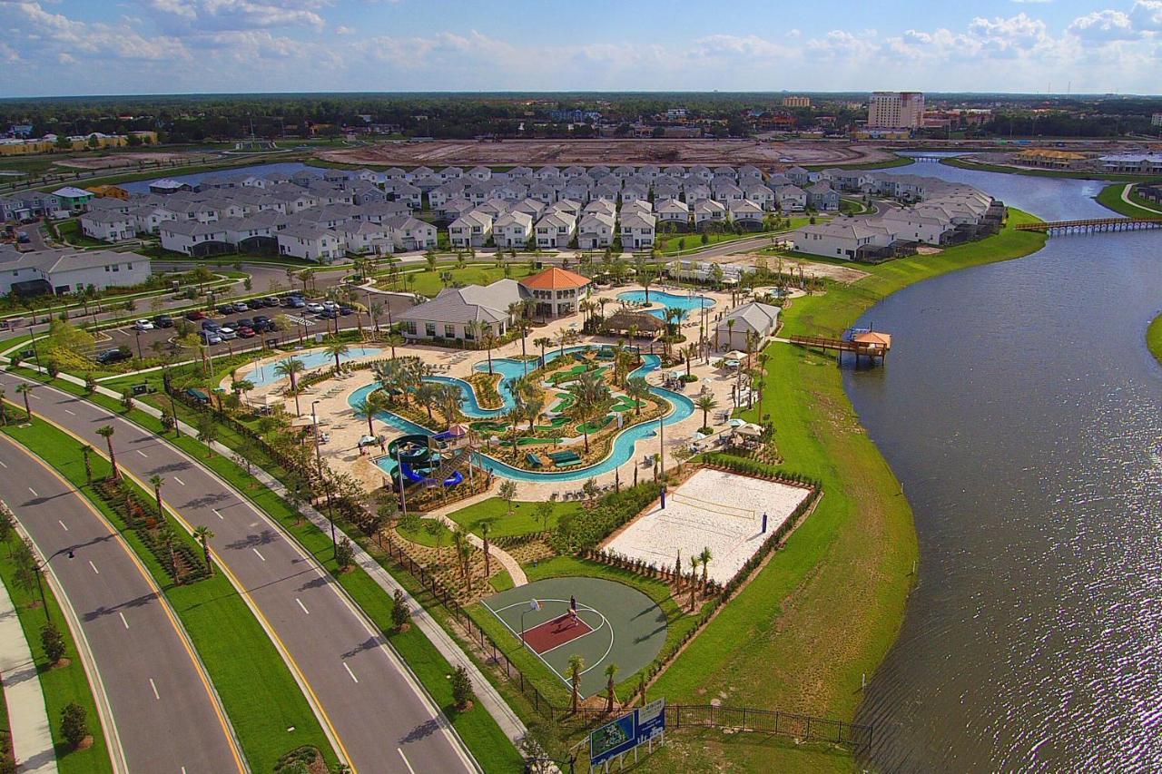 Gorgeous 4 Bedroom W/ Pool Close To Disney 4836 Кисими Екстериор снимка
