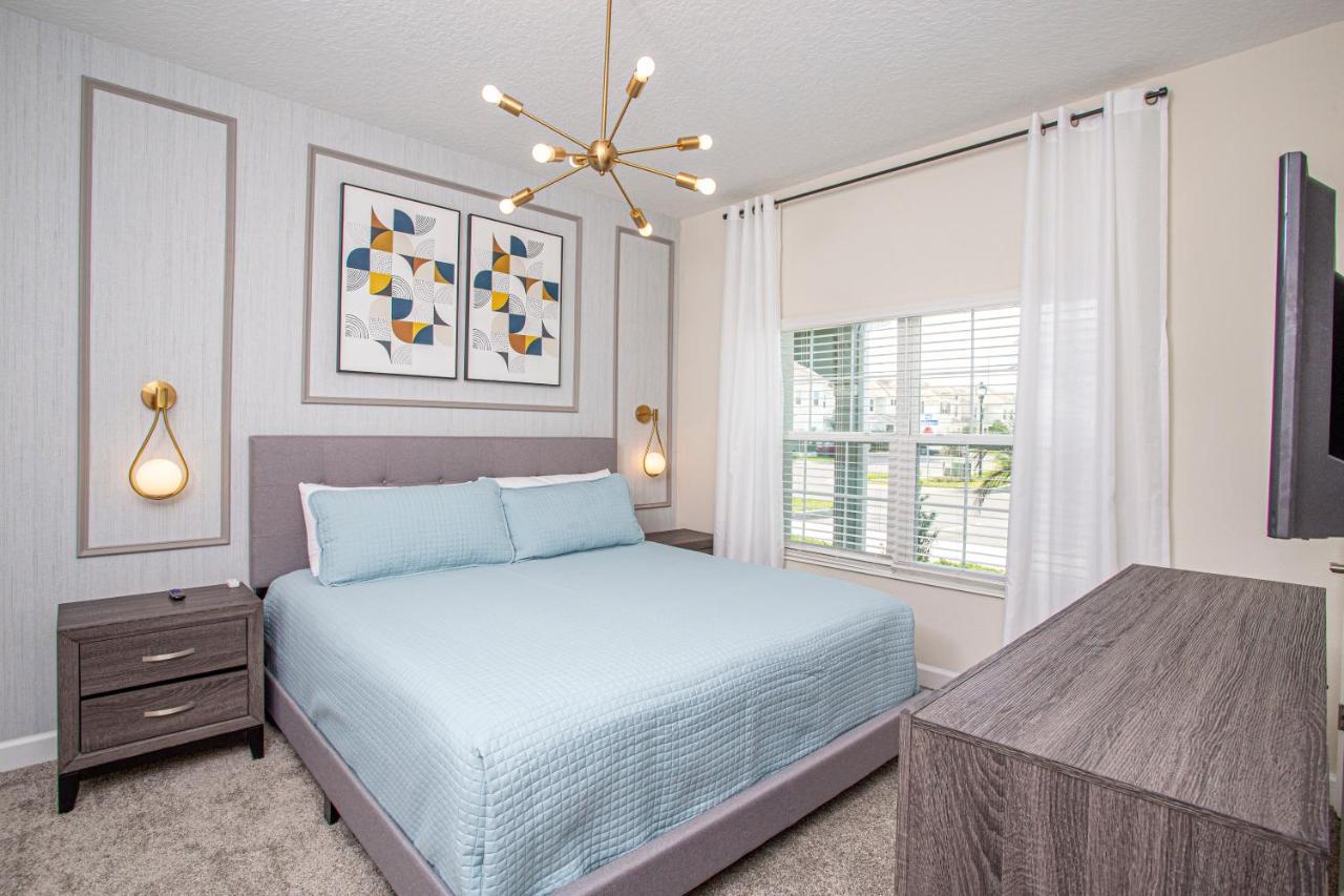 Gorgeous 4 Bedroom W/ Pool Close To Disney 4836 Кисими Екстериор снимка