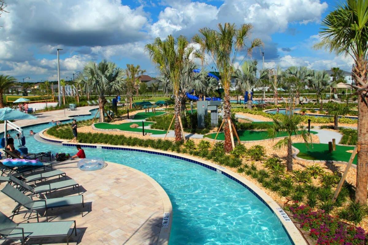 Gorgeous 4 Bedroom W/ Pool Close To Disney 4836 Кисими Екстериор снимка