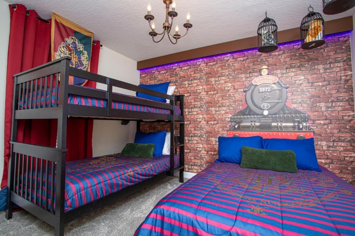 Gorgeous 4 Bedroom W/ Pool Close To Disney 4836 Кисими Екстериор снимка