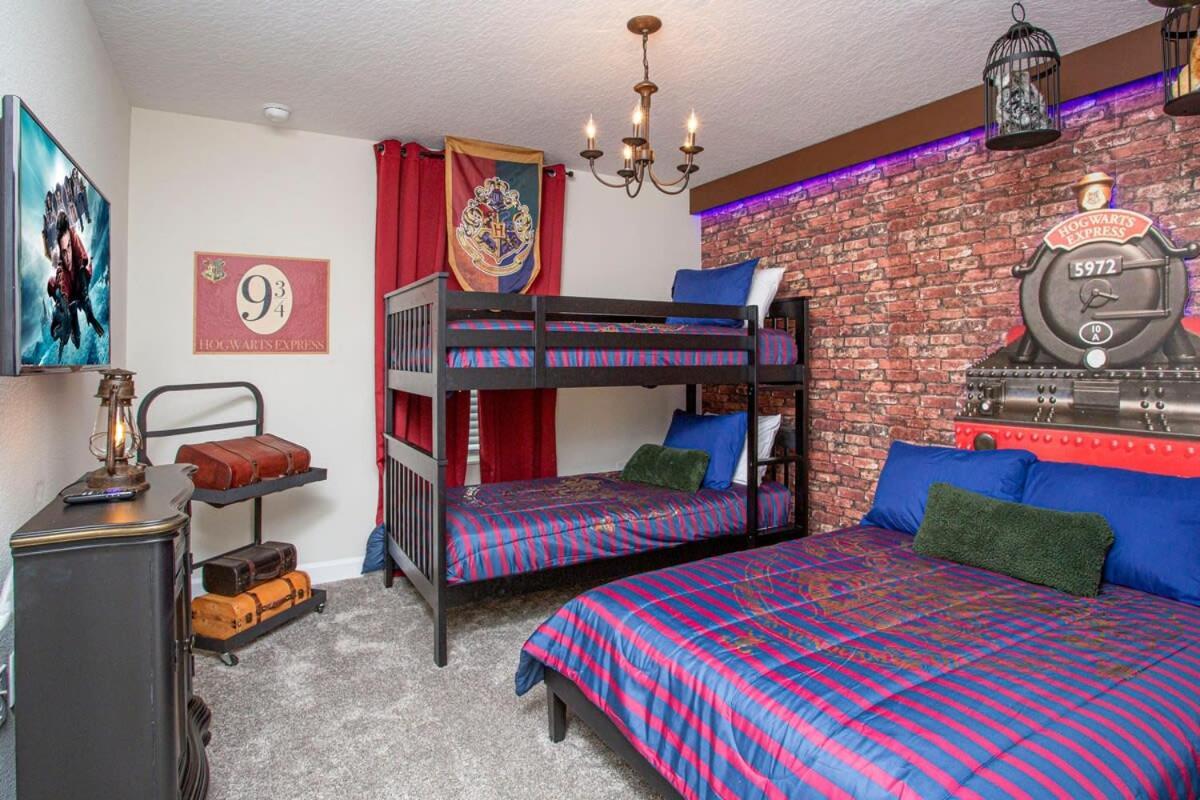Gorgeous 4 Bedroom W/ Pool Close To Disney 4836 Кисими Екстериор снимка