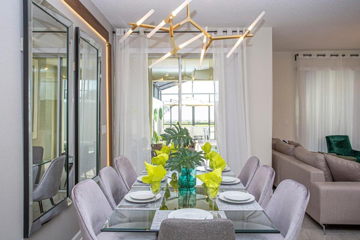 Gorgeous 4 Bedroom W/ Pool Close To Disney 4836 Кисими Екстериор снимка