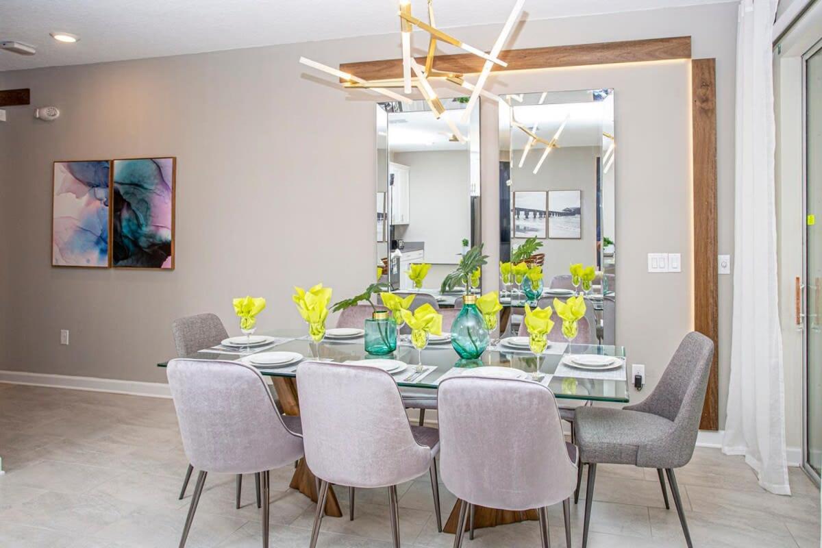 Gorgeous 4 Bedroom W/ Pool Close To Disney 4836 Кисими Екстериор снимка